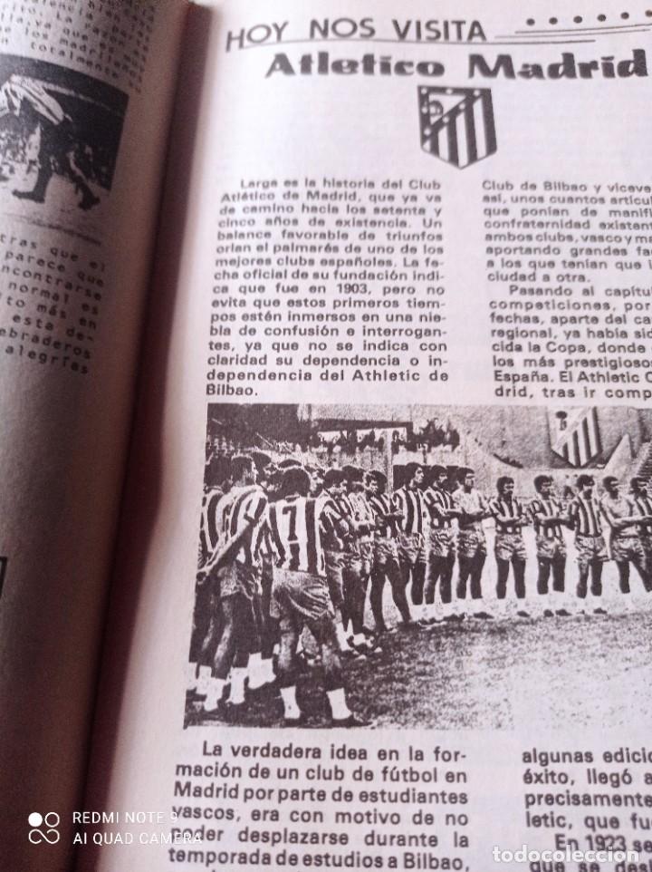 Coleccionismo deportivo: Liga 1974 75 VALENCIA - ATLÉTICO DE MADRID Programa oficial - Foto 3 - 290795578