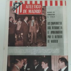 Collectionnisme sportif: REVISTA ATLÉTICO DE MADRID. NÚMERO 75. JUNIO DE 1966. Lote 294460013