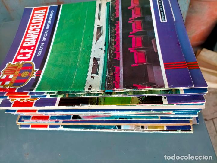 Coleccionismo deportivo: Gran lote de revistas del bar&ccedil;a mainada, c.f. barcelona boletin oficial informativo y m&aacute;s