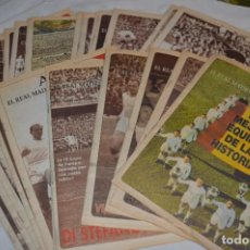 Coleccionismo deportivo: 30 FASCÍCULOS/SUPLEMENTOS VARIADOS ABC - EL REAL MADRID, CAMPEÓN DE EUROPA / AÑO1998 - ¡MIRA FOTOS!