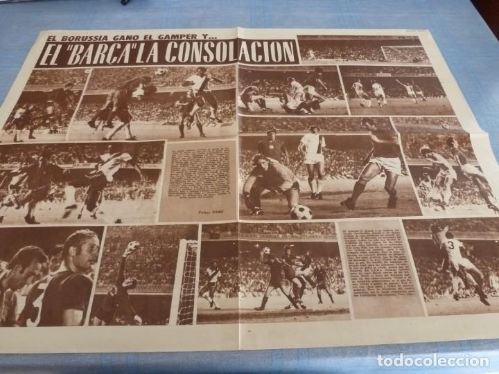 Collezionismo sportivo: PAGINAS CENTRALES DICEN GAMPER-72 BORUSSIA,C.S.K., BAR&Ccedil;A Y VASCO DA GAMA