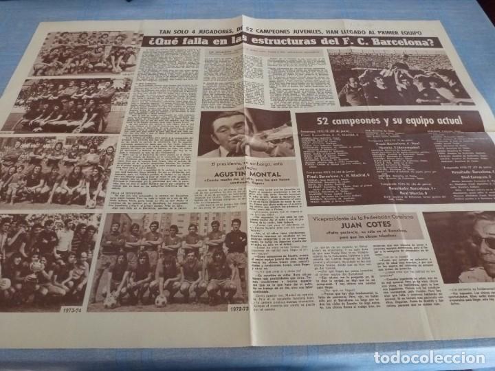 Collezionismo sportivo: PAGINAS CENTRALES DICEN EL BAR&Ccedil;A JUVENIL SUBE POCOS JUGADORES AL PRIMER EQUIPO &iquest;QUE PASA?