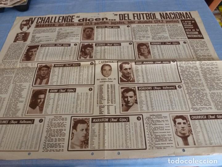 Collezionismo sportivo: PAGINAS CENTRALES DICEN(14-1-70) MARA&Ntilde;ON LIDER ABSOLUTO DE LA IV CHALLENGUE DICEN,MARTI FILOSIA
