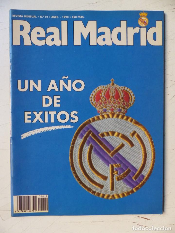 Coleccionismo deportivo: REAL MADRID, REVISTA MENSUAL - 10 REVISTAS, AÑOS 1990-1991, VER FOTOS ADICIONALES - Foto 7 - 302373638