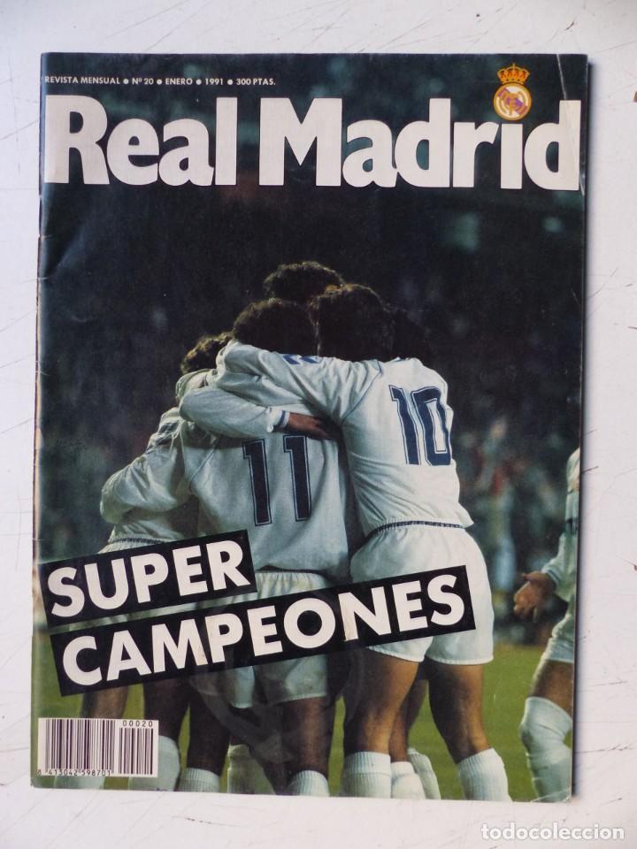 Coleccionismo deportivo: REAL MADRID, REVISTA MENSUAL - 10 REVISTAS, AÑOS 1990-1991, VER FOTOS ADICIONALES - Foto 11 - 302373638