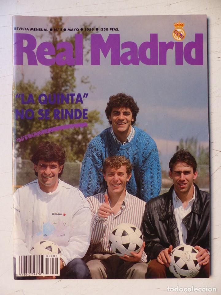 Coleccionismo deportivo: REAL MADRID, REVISTA MENSUAL - 8 REVISTAS, AÑOS 1989, VER FOTOS ADICIONALES - Foto 5 - 302374113