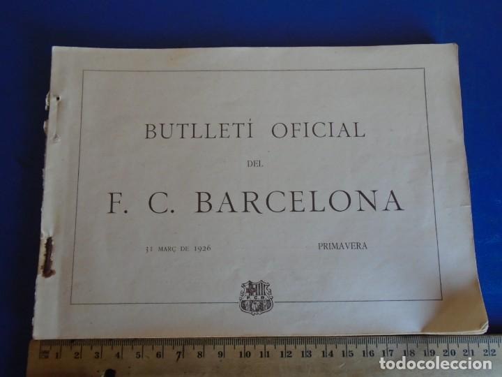 Coleccionismo deportivo: (F-211140)Butlletí Oficial del F.C.Barcelona (Barça), Primavera 1926 - Foto 1 - 303357038