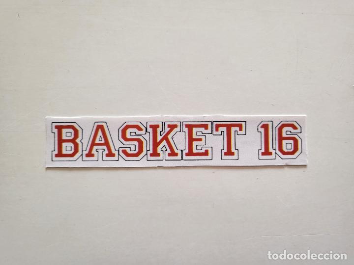Coleccionismo deportivo: PEGATINA REVISTA BASKET 16 NBA