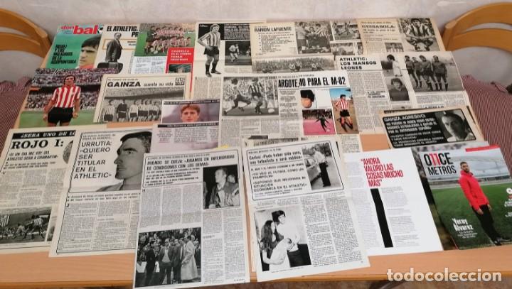 Sammelleidenschaft Sport: Revista futbol clipping Athletic Bilbao rojo gainza yeray san mames argote churruca guisasola unai