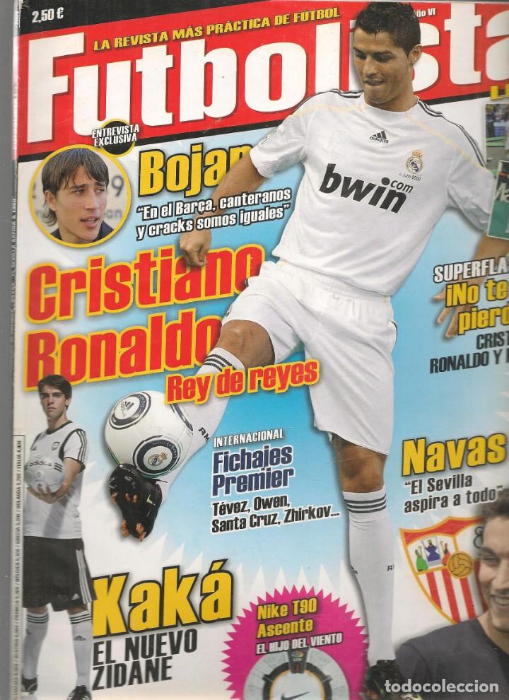 Sports collectibles: FUTBOLITA LIFE. N&ordm; 76. NAVAS / CRISTIANO RONALDO / KAK&Aacute; / BOJAN. 2009. (P/B75)