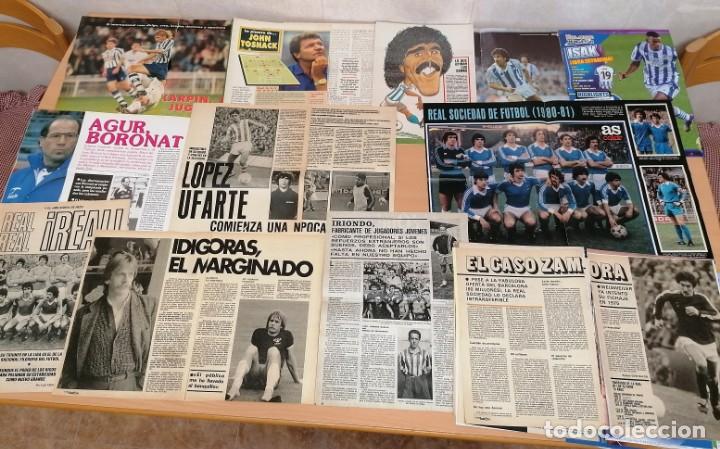 Sammelleidenschaft Sport: Revista futbol clipping Real Sociedad Zamora Atotxa Boronat Idigoras Anoeta Isak Lopez Ufarte
