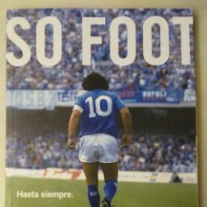 Coleccionismo deportivo: DIEGO ARMANDO MARADONA - LIBRO DE LA REVISTA FRANCESA ''SO FOOT''. Lote 339949193