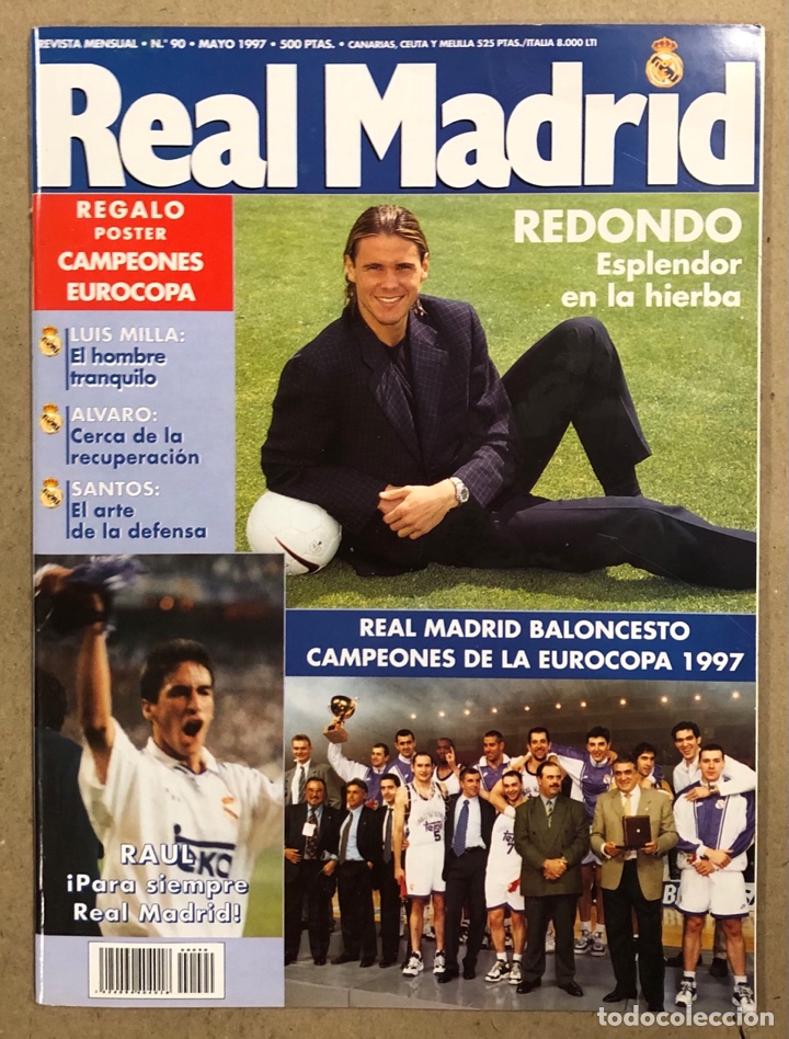 Revue Officielle Real Madrid N°63 – Décembre 1994 – Poster De Buyo Et Du Real