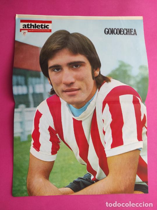 Coleccionismo deportivo: REVISTA OFICIAL ATHLETIC CLUB BILBAO N&ordm; 30 1975 LIGA 74/75 CARLOS PICHICHI - POSTER GOICOECHEA