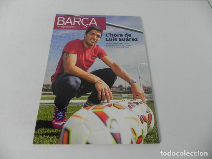 Coleccionismo deportivo: REVISTA BAR&Ccedil;A N&ordm;71 (OCTUBRE /NOVEMBRE DEL 2014 ) L'HORA DE LUIS SUAREZ