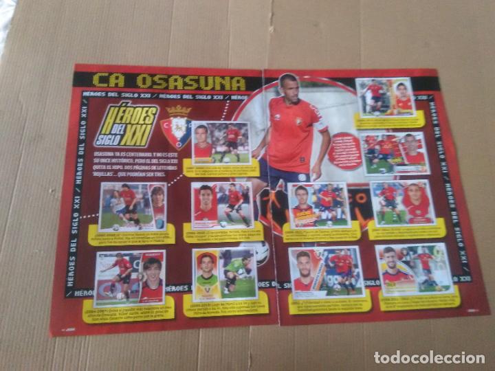 Coleccionismo deportivo: REPORTAJE 2 P&Aacute;G JUG&Oacute;N H&Eacute;ROES SIGLO XXI OSASUNA PU&Ntilde;AL PANDIANI OIER MONREAL FLA&Ntilde;O RICARDO + HAALAND