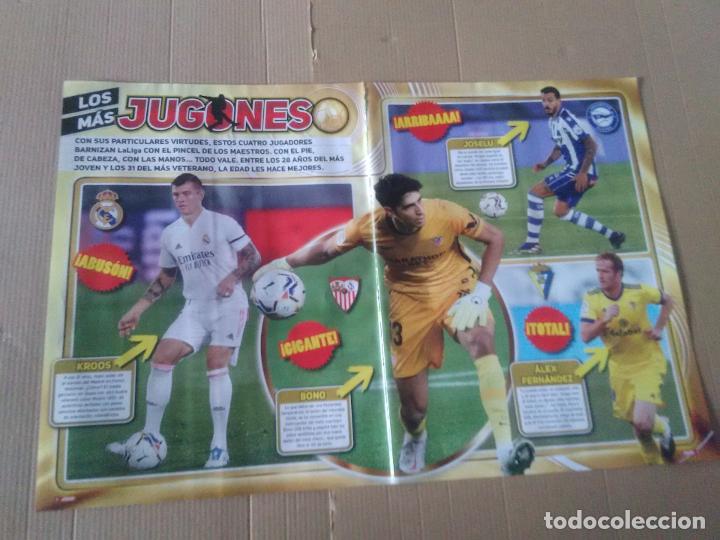 Coleccionismo deportivo: KROOS REAL MADRID JOSELU ALAVES ALEX BONO SEVILLA REPORTAJE 2 P&Aacute;G REVISTA JUG&Oacute;N NAVAS TER STEGEN