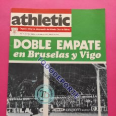 Coleccionismo deportivo: REVISTA OFICIAL ATHLETIC CLUB BILBAO Nº 102 1977 SEMIFINALES UEFA 76/77 RACING WHITE - BASCONIA