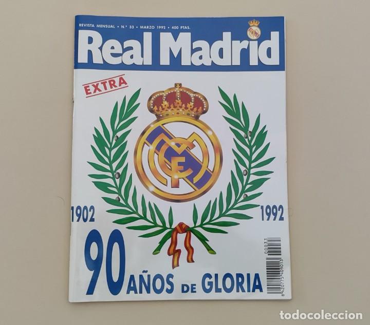Revista Oficial Real Madrid N°63 – Décembre 1994, Avec Poster De Buyo, état Très Bon