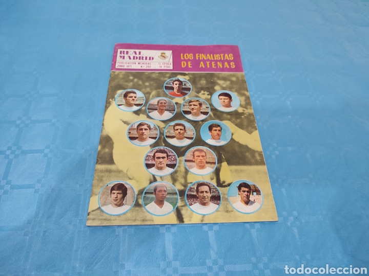 Sports collectibles: REVISTA REAL MADRID N&deg; 253. JUNIO 1971. REAL MADRID CHELSEA FINAL RECOPA.