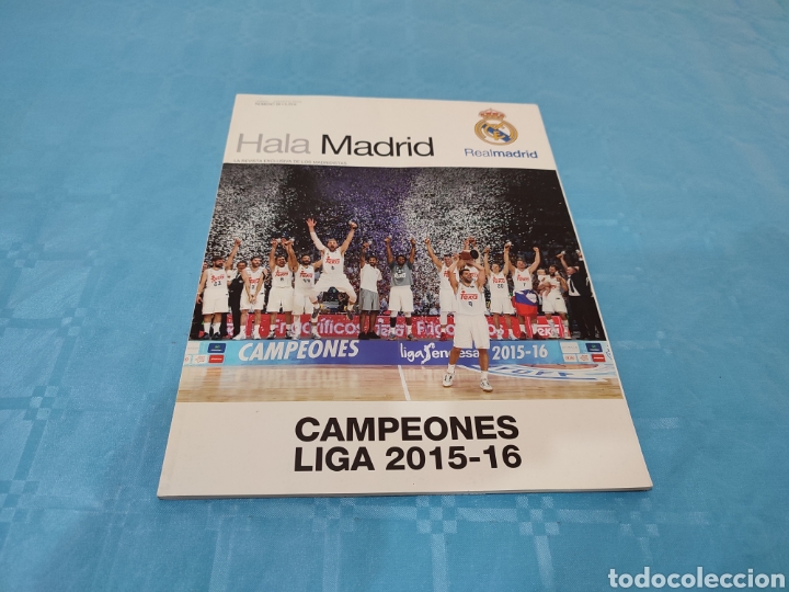 Sports collectibles: HALA MADRID N&deg; 59. JUNIO 2016. LUCA DONCIC REAL MADRID CAMPE&Oacute;N DE LIGA.