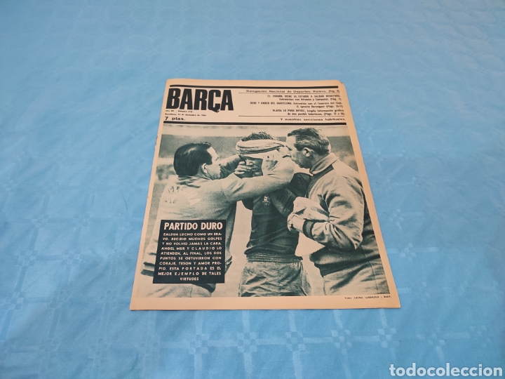 Revista Barça N° 578 14121966 Comprar Revistas Y Periódicos Antiguos Fútbol En 7944