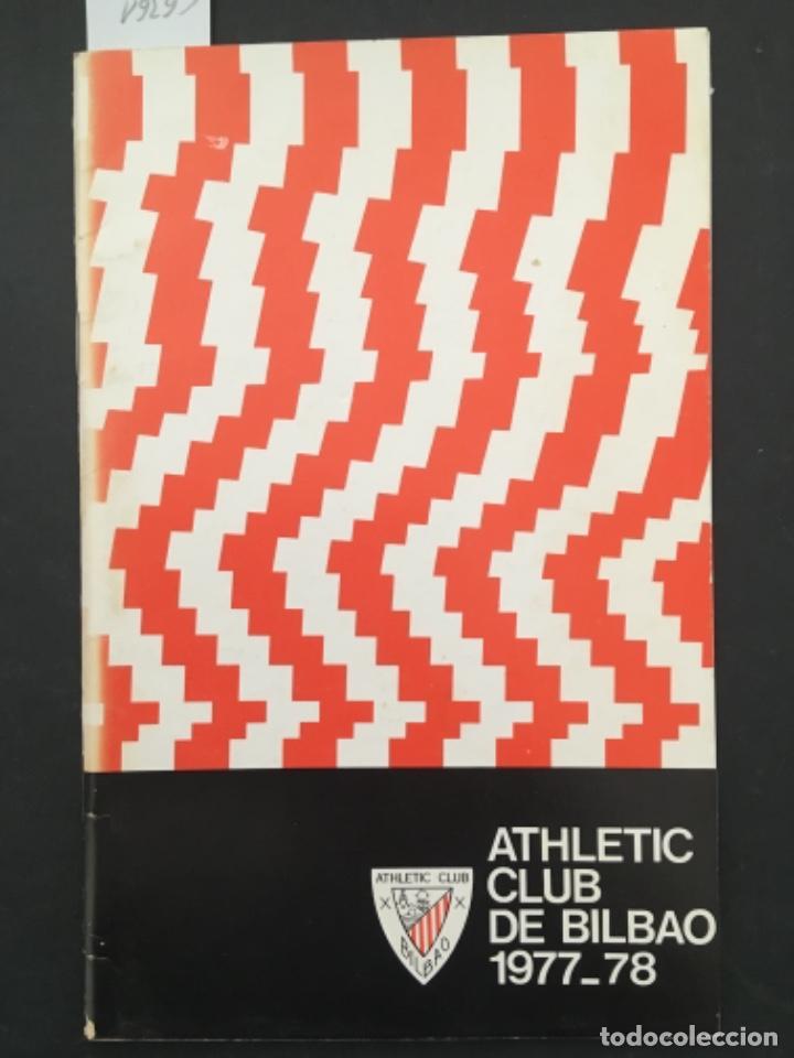 Coleccionismo deportivo: ATHLETIC CLUB DE BILBAO, 1977 1978