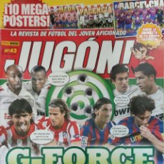 Coleccionismo deportivo: REVISTA JUGON Nº 43 - PANINI - 10 MEGA POSTERS 2009 2010 (LEER EQUIPOS)