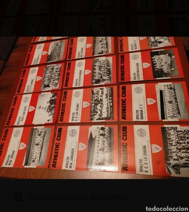 Sports collectibles: TODOS LOS PROGRAMAS OFICIALES ATHLETIC CLUB TEMPORADA 1972 - 1973 SAN MAMES BILBAO. 17 Unidades