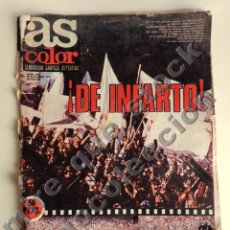 Coleccionismo deportivo: AS COLOR #436 29-9-1979 POSTER ENSIDESA CÁDIZ ATLETICO MADRID