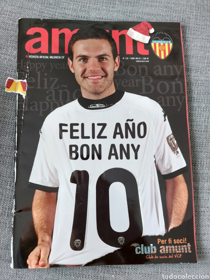 Sammelleidenschaft Sport: REVISTA 120 OFICIAL VALENCIA CF AMUNT JUAN MATA INCLUYE POSTER