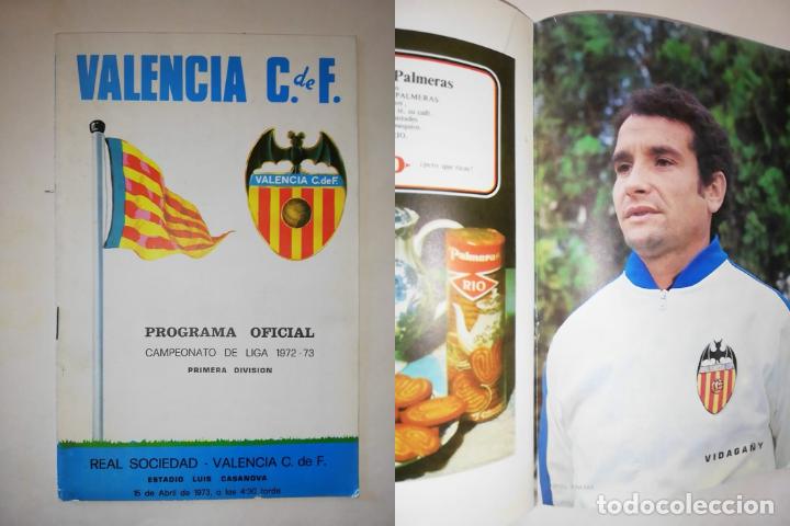 Coleccionismo deportivo: PROGRAMA OFICIAL CAMPEONATO DE LIGA 1972-73 VALENCIA C. F