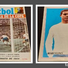 Coleccionismo deportivo: FÚTBOL / HISTORIA DE LA COPA / 44 / CAMPEONATO DE 1964 / CONTRAPORTADA MARCELINO.. Lote 339476578