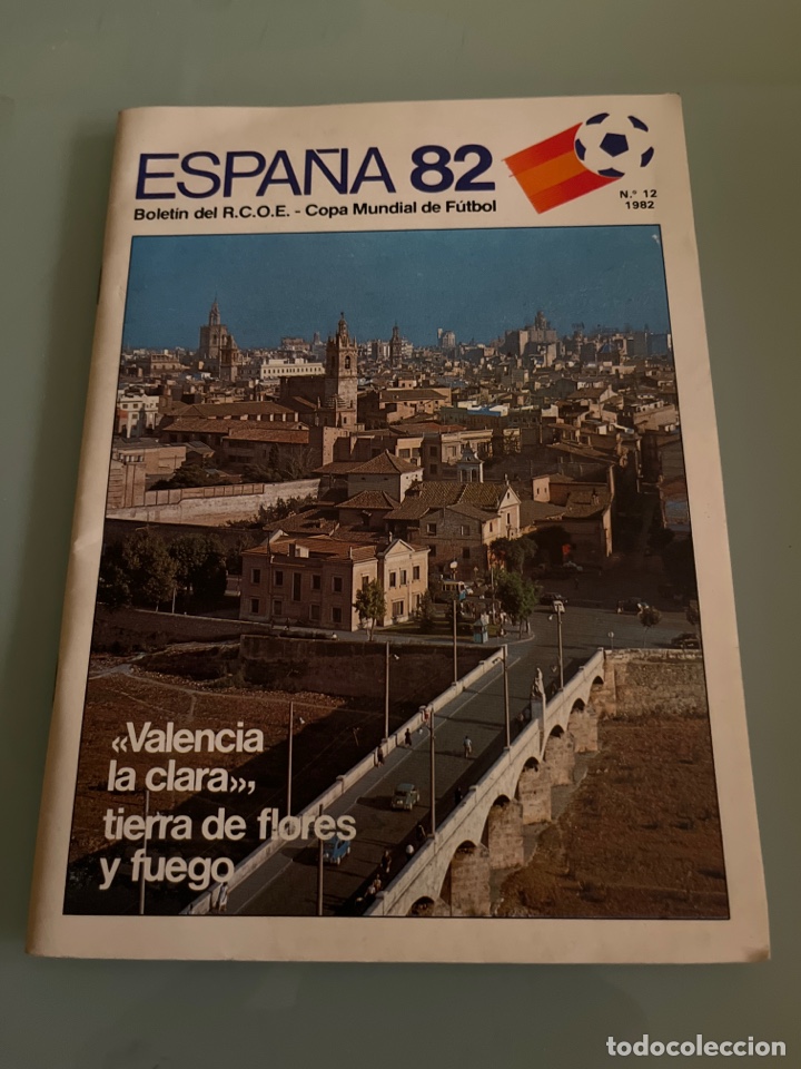 Coleccionismo deportivo: 1982 Mundial Espa&ntilde;a bolet&iacute;n informativo 12 Valencia
