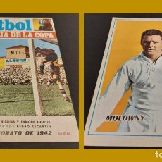 Coleccionismo deportivo: FÚTBOL / HISTORIA DE LA COPA / 22 / CAMPEONATO DE 1942 / CONTRAPORTADA MOLOWNY.