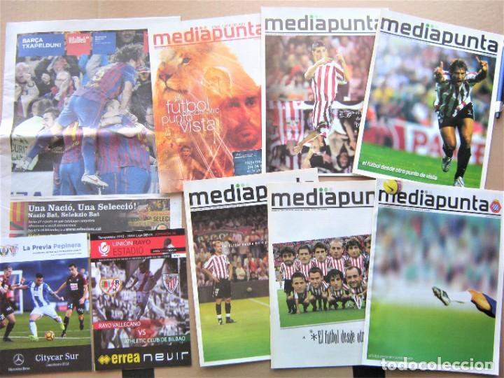 Sports collectibles: LOTE 9 PROGRAMA ATHLETIC CLUB BILBAO DIFERENTES REVISTA MAGAZINE RIVISTA PROGRAMMA L45R
