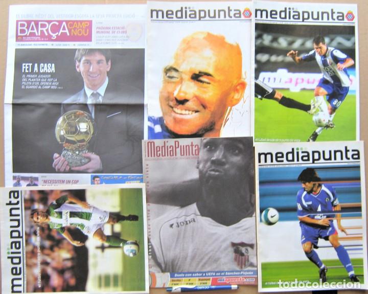 Sports collectibles: LOTE 11 PROGRAMA RCD ESPANYOL VARIOS RIVALES DIFE. REVISTA EN BARCELONA Y FUERA MAGAZINE L57R