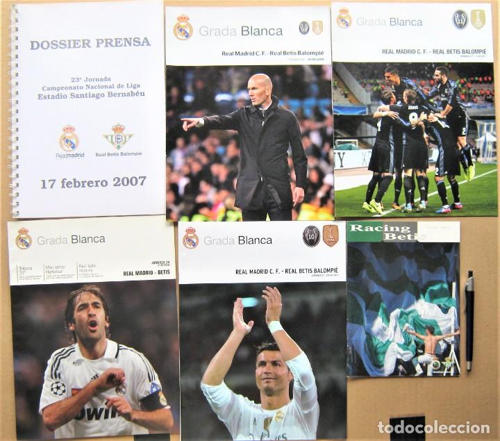 Sports collectibles: LOTE 17 PROGRAMA REAL BETIS SEVILLA LIGA Y UEFA CUP DIFERENTES REVISTA MAGAZINE PROGRAMMA L78