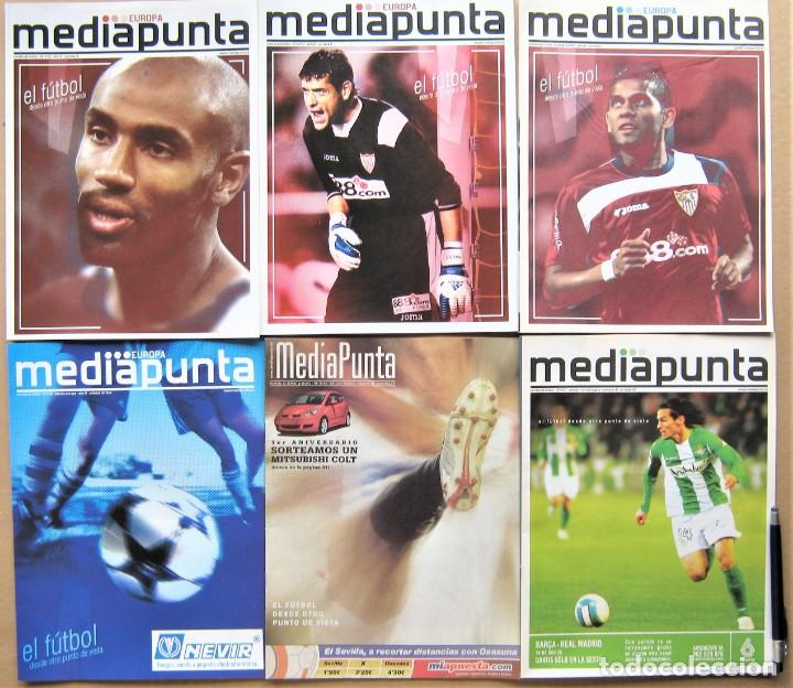 Sports collectibles: LOTE 13 PROGRAMA SEVILLA FC VARIADOS BIS REVISTA LIGA COPA Y EUROPA MAGAZINE PROGRAMMA L88