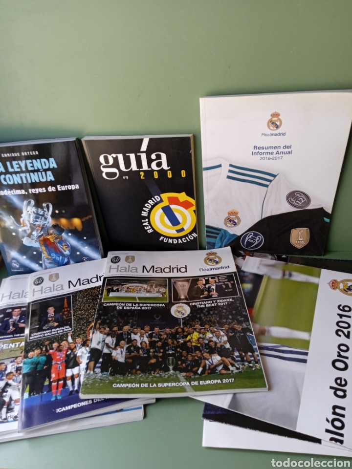Coleccionismo deportivo: GRAN LOTE DEL REAL MADRID - VER DESCRIPCI&Oacute;N