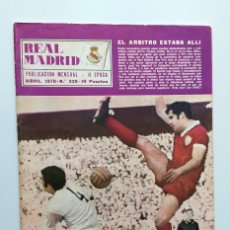 Coleccionismo deportivo: REVISTA REAL MADRID Nº 239 - ABRIL 1970