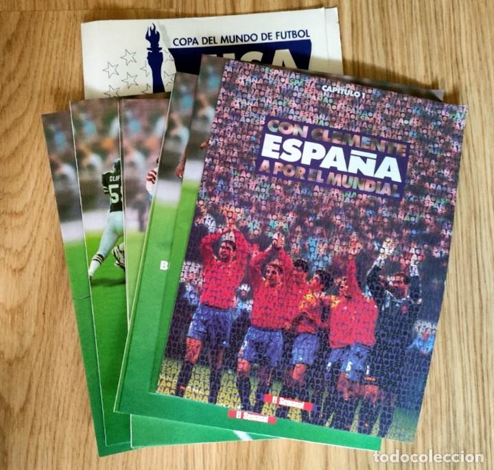 Sports collectibles: COLECCIONABLE EL SEMANAL FUTBOL GUIA MUNDIAL USA 94 COMPLETO 9 FASCICULOS FIFA WORLD CUP FOOTBALL