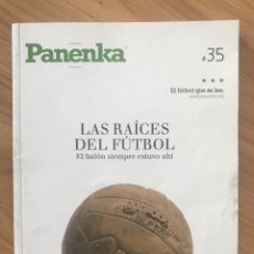 Coleccionismo deportivo: PANENKA 35 - RAÍCES FÚTBOL - SERGIO GARCÍA - HIGUITA RECREATIVO KARLSRUHE CORINTHIANS DESCATALOGADA. Lote 346523468