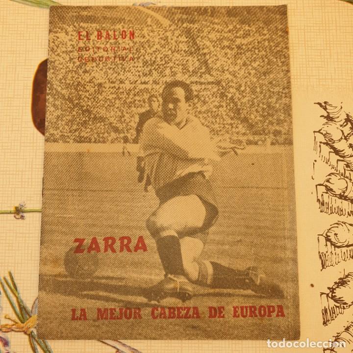 Coleccionismo deportivo: AT CLUB BILBAO ZARRA ,EL BALON EDITORIAL DEPORTIVA