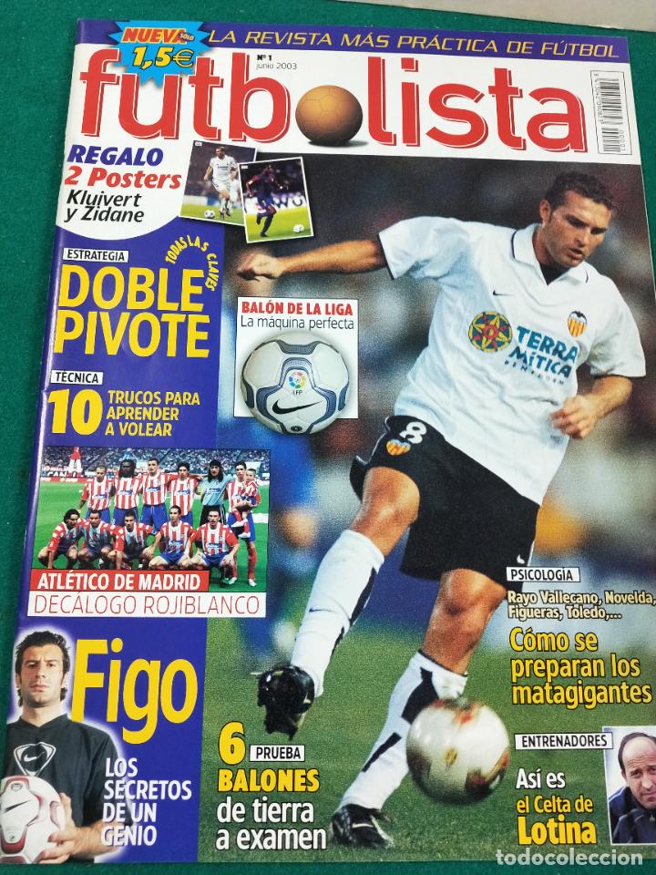 Coleccionismo deportivo: FUTBOLISTA N&ordm; 1. JUNIO 2003 NUMERO UNO.