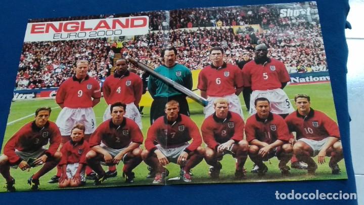 Coleccionismo deportivo: POSTER DOBLE ( SELECCI&Oacute;N ENGLAND EURO 2000 + TOTTENHAM )SHOOT