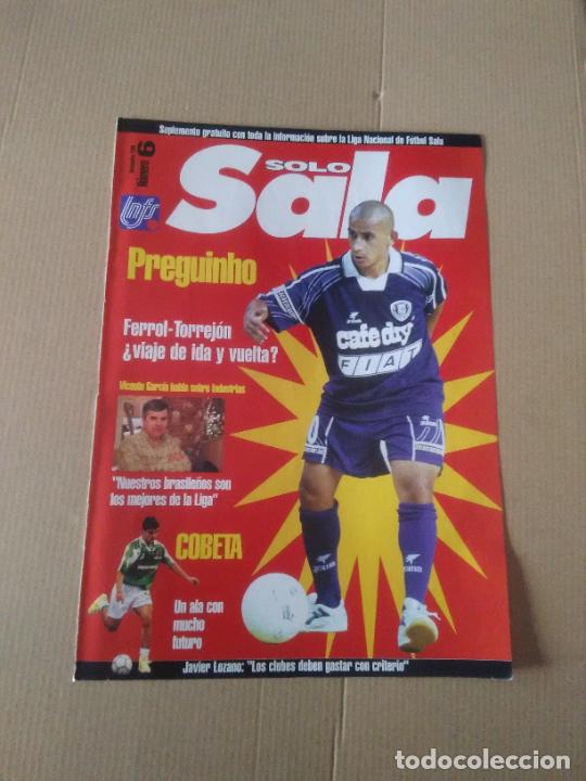 Coleccionismo deportivo: PREGUINHO CAFE DRY FIAT TORREJON FUTBOL SALA NOVIEMBRE 1999 TIPO POSTER PORTADA SOLO SALA
