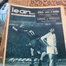 Coleccionismo deportivo: DIARIO DEPORTIVO LEAN 28 MARZO 1966. Lote 355931380
