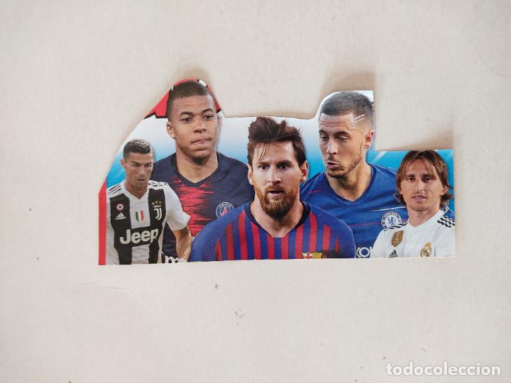 Coleccionismo deportivo: RECORTE PRENSA A COLOR REVISTA LEO MESSI MBAPPE HAZARD MODRIC CR7 CRISTIANO RONALDO MIDE 15,3 X 8 CM
