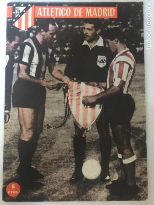 Coleccionismo deportivo: Revista Atl&eacute;tico Madrid ,n 22 septiembre 1961